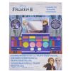 Disney Frozen 2  Townley Girl Cosmetic Compact Set with Mirror 14 lip glosses 4 Body Shines 6 Brushes Colorful Portable Foldable Washable Make Up