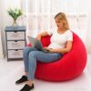 Maifa Bean Bag Chair  Foldable Flocking Inflatable Sofa  Living Room Outdoor Bean Bag Chair Lounger Ultra Soft Inflatable Lazy Sofa Couch