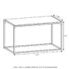 Tok Mark Traders Modern Homestead Rattan Tray Table Round Side Tables rattan design top Tray table Perfect living room accessory and ideal for re