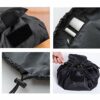 MUXItrade Lazy Drawstring Make up Bag Portable Large Travel Cosmetic Bag Pouch Travel Makeup Pouch Storage Organiser For Women Girl Black