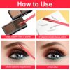 MultiFunction Eyebrow Brush Eye Brow Concealer Contour Brush Eyebrow Brush to Shape and Conceal Eyes Ultra Thin Angled Eyeliner Makeup Brush for