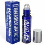Gnarly Joe Eye Serum for Men. Hyaluronic Gel with Cooling Rollerball Applicator. Rejuvenates Tired Eyes Puffiness and Dark Circles 10 ml