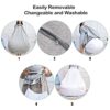 Highdi Bean Bag No Filler Gaming Beanbag Chair Cover for Adult Kids Without Filling Highback Comfortable Lazy Sofa Beanbag Soft Toy Storage Bean
