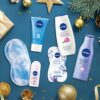 NIVEA Cashmere Soft Gift Set 6 Pieces Relaxing and Refreshing NIVEA Gift Set Includes Shower Cream Face Wash Face Mask Body Lotion and More Gifts