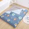 Japanese Futon Cover with Zipper 100% Cotton Cover for Traditional Floor Futon Mattress Removable Washable Without Mattress
