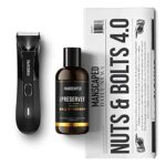 MANSCAPED Nuts and Bolts 4.0 Mens Grooming Kit Includes The Lawn Mower 4.0 Ergonomically Designed Powerful Waterproof Trimmer The Crop Preserver