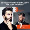 2in1 Men Hair Wax Gel with CombNew Styling Product with Strong Firm Hold for Side Part Pompadour Slick Back LooksGrooming Product Easy to Wash O