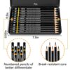 Drawing Pencils for Artists 14 Pcs - 12B – 6H Sketching Pencils Set with Metal case for Drafting, Sketching, Shading, Drawing, Illustrations – Id