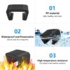 FIGFYOU 10 Pcs Furniture Sofa Clips Outdoor Patio Wicker Plastic Rattan Sofa Clips Wicker Furniture Clips Chair Sofa Fasteners Clips for Restaura