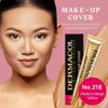 Dermacol  Full Coverage Foundation Liquid Makeup Matte Foundation with SPF 30 Waterproof Foundation for Oily Skin Acne  Under Eye Bags LongLastin