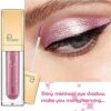 Liquid Glitter Eyeshadow  Eyeliner Pen Highly Pigmented Shimmer Eyeshadow Long Lasting Waterproof QuickDrying Metallic Gloss Sparkling Eye Shadow
