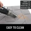 Homaxy Door Mats Indoor, 50 X 80 cm, Machine Washable Inside Door Mat, Dirt Trapper Soft Doormats, Super Absorbent Entrance Rug, Non-slip Floor M