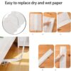 Retractable Gap Dust Cleaner, Microfiber Hand Duster, 2022 New Gap Dust Cleaner, Washable Telescopic Dust Brush for Wet and Dry, Cleaning Artifac