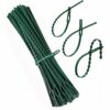 D.A.Y. Republic 50 Pieces 7" Adjustable Flexible Garden Twist Cable Ties for Supporting Plants, Fixing Vine, Trellis, Rose Arch, Climbing Support