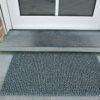 AstroTurf 10187315FG 40 x 70 cm Classic High Performance Outdoor Scraper Doormat - Silver Grey