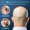 Electric Head Shaver for Men 8D Upgraded 6in1 Head Shaver for Bald Men Waterproof WetDry Electric Shaver Razor Beard Grooming Kit for Men Cordles