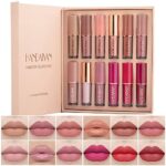 Lipstick Makeup SetMatte Lipstick Lasting Beauty Lips Intense pigmentsWaterproof Long Lasting Lip Makeup Kit Makeup Gift Set 12 Colors  gifts for