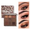 Eyeshadow Palette Matte Glitter Eyeshadow Long Lasting Eye Shadows Palette Waterproof Ultra Pigmented Shimmer Natural Blendable MakeUp Smokey Eye