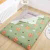 Japanese Futon Cover with Zipper 100% Cotton Cover for Traditional Floor Futon Mattress Removable Washable Without Mattress
