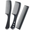 URAQT Hairdressing Combs Set 3pcs Hair Combs Hair Brushes Pin Tail Comb Anti Static Fine Tooth Cutting Comb Professional Salon Styling Comb