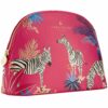 Sara Miller Beauty Tahiti Red Cosmetic Makeup Bag Medium