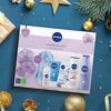 NIVEA Cashmere Soft Gift Set 6 Pieces Relaxing and Refreshing NIVEA Gift Set Includes Shower Cream Face Wash Face Mask Body Lotion and More Gifts