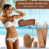 CeleCily Fake Tan Mitt Applicator  3 in 1 Tanning Mitts Self Tanning Mitt Applicator Self Tan Mitt Tanning Mitten Sunless Tanner Mitt With Thumb