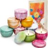Yinuo Mirror Scented Candles Gifts Set for WomenAromatherapy Candles for Home Scented12 Pack 2.5 oz Soy Wax Jar Candle Mother Day Brithday Stress