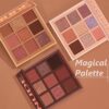 Eyeshadow Palette Matte Glitter Eyeshadow Long Lasting Eye Shadows Palette Waterproof Ultra Pigmented Shimmer Natural Blendable MakeUp Smokey Eye