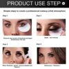 DADYOUPIN eye shadow pad 100pack eye makeup remover pads for eye makeup eyelash extensioncoloration and lip makeup to prevent makeup residue