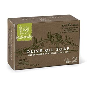 Little Soap Olive Oil Soap Bar  Mediterranean Range Bar of Soap for Sensitive Skin Olive