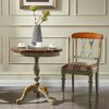 YIXIN2013SHOP Coffee Table Wooden Small Round Table Retro Coffee Table Balcony Living Room Bedroom Home Hotel Homestay Small Side Table Side Tabl