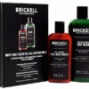 Brickell Mens Daily Essential Face Care Routine II Purifying Charcoal Face Wash and Daily Essential Face Moisturizer Natural and Organic Unscente
