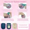 Anpro Girls Nail Polish Set  Matching Temporary Tattoo Stickers Creative Gift for Kids Girl Nail Salon Kit