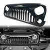 For Wrangler JK/JKU 2007-2018 Car Exterior Front Radiator Racing Grill Grille, Auto Abs Front Kidney Intake Grill Front Bumper Mesh Mask Trim Cov