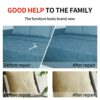 Lifeshoon Fine Linen Repair Patches, 17X79 inch Self-Adhesive Fabric Patches Tape Durable, DIY Large Linen Patches for Sofa, Couches, Furniture,