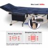 REDCAMP Folding Camping Beds for adults with Mattress, 28" Extra Wide Heavy Duty Sturdy Camp Bed Portable, Stronge Thicker Tubes Sleeping Cot Out