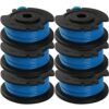 Odashen 6 Pcs Spool & Line for Karcher LTR 18-30(14443120) Strimmer, Replace 2.444-016.0