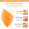 REAL TECHNIQUES Miracle Complexion Makeup Sponge for full cover foundation Packaging and Colour May Vary Orange