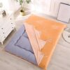 Japanese Futon Cover with Zipper 100% Cotton Cover for Traditional Floor Futon Mattress Removable Washable Without Mattress