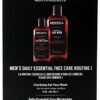Brickell Mens Daily Essential Face Care Routine I Gel Facial Cleanser Wash and Face Moisturizer Lotion Natural and Organic Scented