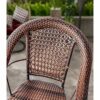 ACIYD Outdoor Patio Furniture Garden Coffee Bistro Set Rattan Garden Furniture Sets Patio Table and Chairs Sets Family Lawn Furniture Outdoor for