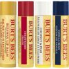 Burts Bees Lip Balm Multipack Lip Balm Set Beeswax Strawberry Coconut  Pear Vanilla Bean Best of Burts 4x4.25g