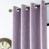 Melodieux Elegant Cotton Wide Blackout Curtain for Sliding Glass Door Living Room Divider Grommet Drapes 100 by 84 Inch Beige 1 Panel