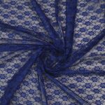 MDS Pack of 10 Yard Bridal Solid Raschel Lace Fabric, Vintage Lace Fabric Bolt for Wedding Dress,Fashion, Crafts, Decorations Lace Trim Fabric 55