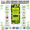 Radico Color Me Organic 100 Natural Herbs Long Lasting Brown Hair Color 100g  3.53 Oz.