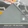 Capslpad Runner Rug for Entryway Non Slip Kitchen Rug Runner Low Pile Machine Washable Carpet Runner Area Rug 65x180cm Hallway Laundry Room Runne