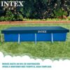 Intex 28039 Protective cover for rectangular pool Blue 450 x 220 x 20 cm