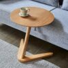 LZQDM Small Coffee Table Style Cocktail TableSofa Table End TableDurable Frame Easy to Assemble for Living Room Color  B