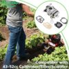 Hicello Carburetor Carb Petrol/Gas with Repair Kits Multi Tool Brush Cutter Grass Trimmer Parts Fit for MP15 43CC 52CC CG430 CG520 BC430 BC520